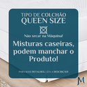 Ver imagem 6 de Saia pra Cama Queen Casal Luxuosa 100% Algodao Ponto Palito:branca