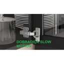 Ver imagem 7 de Armário de Cozinha em Aço 2 Portas de Vidro 80cm Dobradiças Slow Motion Exclusive Itatiaia Preto/Gra
