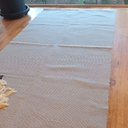 Ver imagem 1 de Tapete Tear Artesanal Beira Cama Slim Cinza 80 X 150