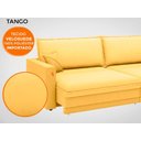 Ver imagem 7 de Sofá Tango 2,20M Sem Caixa, Retrátil e Reclinável Velosuede Canario - Netsofás