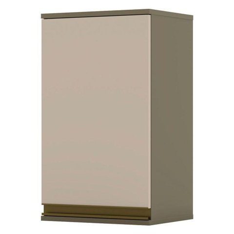 Armário Aéreo Évelin 1 Porta 40 Cm Duna Cristal - Henn