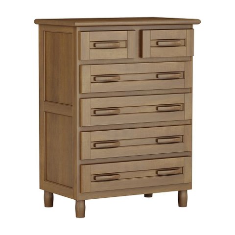 Cômoda Imbuia 6 Gavetas Madeira Maciça Pinus - Cavazotto 1102IM