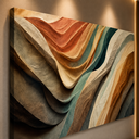 Ver imagem 2 de Quadros Decorativos para Quarto Sala Abstrato Moderno Grande Escritório Hall