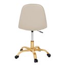 Ver imagem 4 de Cadeira Office Eiffel - Botonê | Nude - Dourado Matte