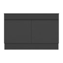 Ver imagem 5 de Balcão Cozinha Gabinete Pia 120cm 2 Portas com Rodapé Veneza Multimóveis Mp2239 Preto