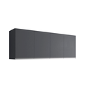 Ver imagem 2 de Armário de Cozinha Suspenso 160cm Andréia 4 Portas Cinza Ajl