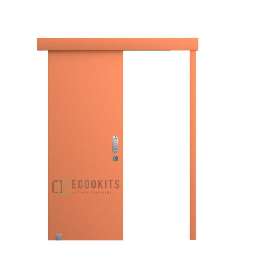 Porta de Correr Ecopratico Tijolo 210x80 Pontokit