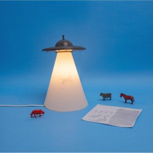 Luminária de Mesa Ovni