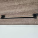 Ver imagem 7 de Conjunto Suporte Porta Toalha para Banho e Papeleira Porta Papel Higiênico de Parede Eco Preto