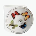Ver imagem 1 de Lixeira Para Banheiro Decorada Com Borboletas