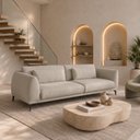 Ver imagem 1 de Sofá Living 4 Lugares com Almofadas 250cm Siena