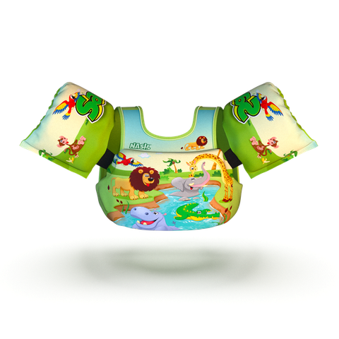 Boia Infantil com Colete Salva Vidas Safari Nash