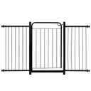 Ver imagem 1 de Grade Proteção Segurança Portão Pet 80cm Preto Bebê Cão com Extensor 2 de 30cm e 1 de 05cm Itagold