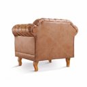 Ver imagem 7 de Poltrona Chesterfield Couro Sintético Duque