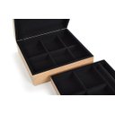 Ver imagem 2 de Porta Joia e Biju Turca 03 Flocado em Preto Josely Flocados