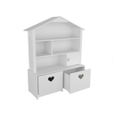 Ver imagem 5 de Casinha Organizadora Infantil Maia 100% MDF (Quarto Brinquedo)