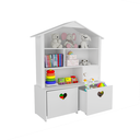 Ver imagem 3 de Casinha Organizadora Infantil Maia 100% MDF (Quarto Brinquedo)