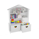 Ver imagem 1 de Casinha Organizadora Infantil Maia 100% MDF (Quarto Brinquedo)