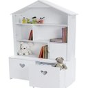 Ver imagem 2 de Casinha Organizadora Infantil Maia 100% Mdf (quarto Brinquedo)
