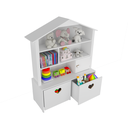 Ver imagem 2 de Casinha Organizadora Infantil Maia 100% MDF (Quarto Brinquedo)