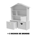 Ver imagem 1 de Casinha Organizadora Infantil Maia 100% Mdf (quarto Brinquedo)