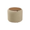 Puff Decorativo Datella Tecido Boucle - 3