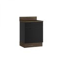 Ver imagem 3 de Balcão Cozinha em Aço 1 Porta Esquerda 1 Gaveta 65cm com Tampo Rodapé PVC Exclusive Itatiaia 