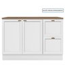 Tampo 27mm Para Balcão de Cozinha 120cm Unna Yescasa - 4