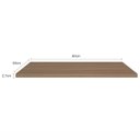 Ver imagem 3 de Tampo 27mm para Balcão de Cozinha 80cm Unna Yescasa Laranja/Carvalho Oak