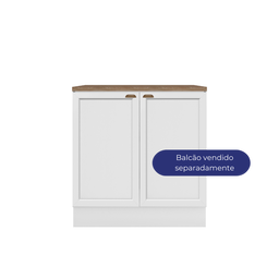 Tampo 27mm para Balcão de Cozinha 80cm Unna Yescasa - 5