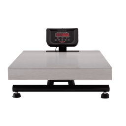 Balança Digital de Plataforma com Bateria 300kg Balmak Inox K-300IB-3/S - 1