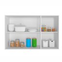 Ver imagem 4 de Armário Aéreo de Cozinha 120cm 3 Portas Unna Yescasa