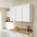 Ver imagem 1 de Armário de Cozinha Aéreo 3 Portas 120cm Unna Yescasa Branco