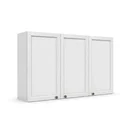 Ver imagem 3 de Armário de Cozinha Aéreo 3 Portas 120cm Unna Yescasa Branco