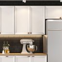 Ver imagem 1 de Armário de Cozinha Aéreo 80cm 2 Portas Unna Yescasa Branco
