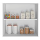 Ver imagem 3 de Armário de Cozinha Aéreo 80cm 2 Portas Unna Yescasa