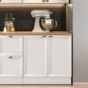 Ver imagem 2 de Balcão de Cozinha 80cm 2 Portas sem Tampo Unna Yescasa