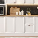 Ver imagem 2 de Balcão de Cozinha 120cm 2 Portas 2 Gavetas sem Tampo Unna Yescasa