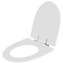 Ver imagem 2 de Assento Sanitário Studio Cinza Platina para Vaso Incepa