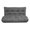 Ver imagem 3 de Futon 02 Lugares Slim 128x188x10cm - Cor Cinza