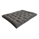 Ver imagem 2 de Futon 02 Lugares Slim 128x188x10cm - Cor Cinza