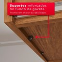 Ver imagem 4 de Guarda-roupa Casal 100% Mdf 8 Portas e 4 Gavetas Heros - Tudo de Móveis Cinamomo/off