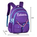 Ver imagem 2 de Mochila Escolar de Costas Luluca Miçangas Juvenil Lu24611 Roxo