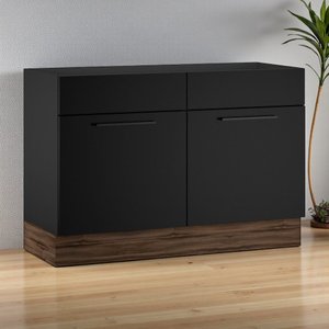 Balcão Cozinha em Aço 2 Portas 120cm Sem Tampo Rodape PVC Dobradiças Slow Motion Exclusive Itatiaia 