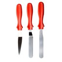 Ver imagem 2 de Kit com 3 Espatulas para Bolo e Confeitaria - Lojas Carisma