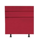 Ver imagem 1 de Cabeceira Estofada Cama Box Solteiro 100cm Argentina Corino Vermelho- Mabe Magazine