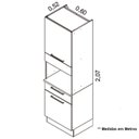 Ver imagem 5 de Paneleiro em Aço para Forno 2 Portas 1 Gaveta Rodapé VPC Slow Motion Exclusive Itatiaia