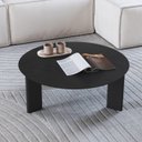 Ver imagem 2 de Mesa de Centro Chanfrada Pe Madeira Nero Preto 28018 Artesano
