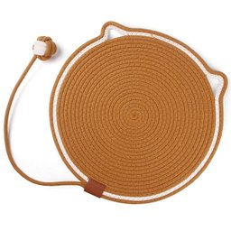 Arranhador Tapete Cama Gato Pet Animais Felino Brinquedo Rasqueavel Confortavel Anti Estresse Relaxa - 1