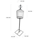 Ver imagem 2 de Suporte Plantas De Chão Gaiola Para Vaso De Flor MINAS ARTE PRÓPRIA gaiola de pé